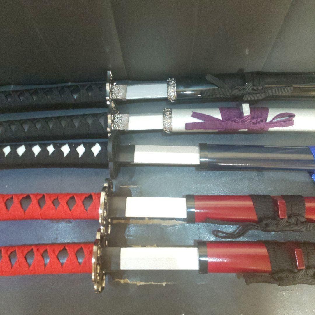 はづ。未使用品。木製 プライズ日本刀 ５本まとめ売り