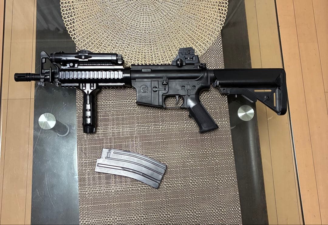 美品　東京マルイ カスタム品　SOPMOD M4 金属ピニオンギア　ハイパワー