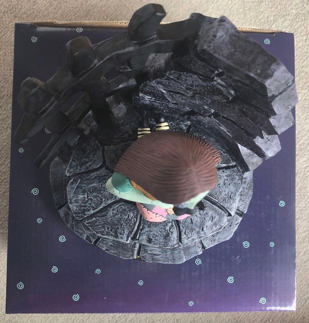 美品 ナイトメア・ビフォア・クリスマス サリー&黒猫 レジンフィギュア