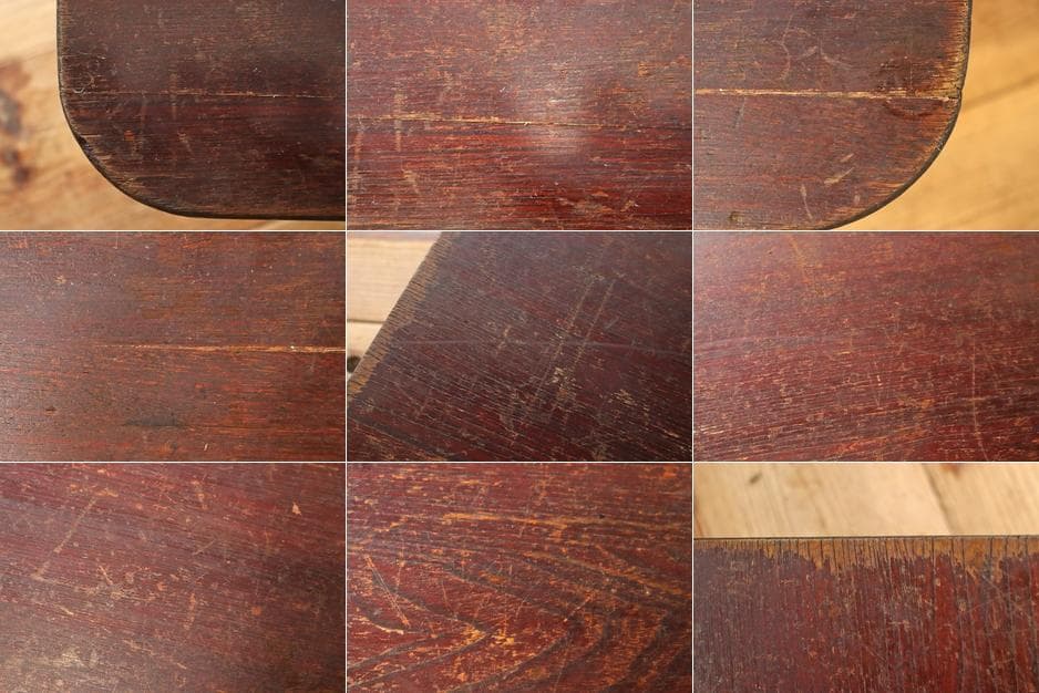 レトロ ちゃぶ台 座卓 机 ローテーブル テーブル 無垢材 ヴィンテージ