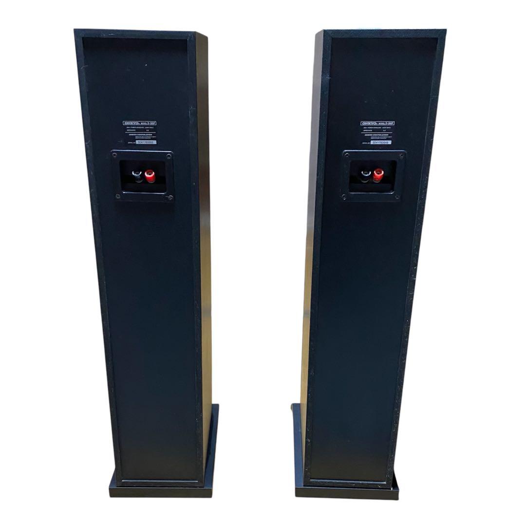 ONKYO トールボーイスピーカーペア D-305F ブラウン