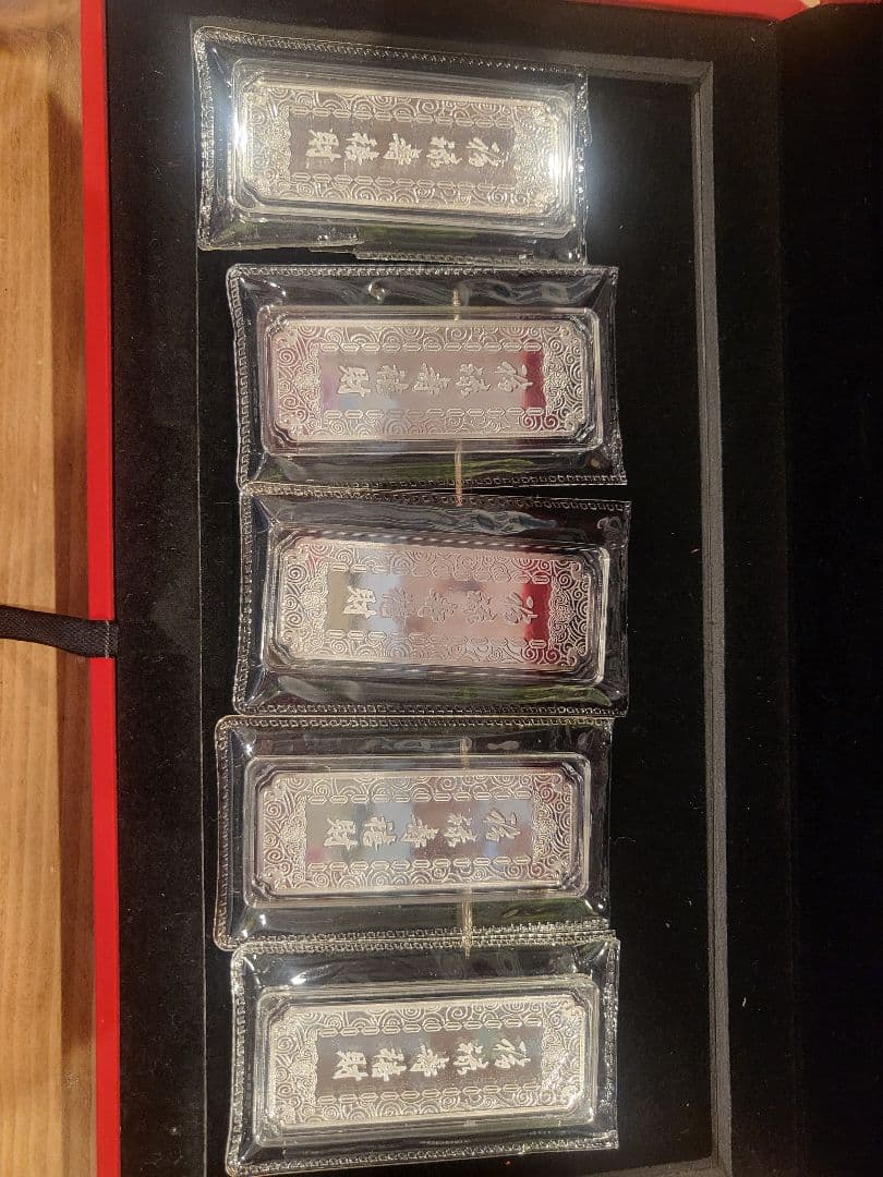 中国 伝説キャラクター 銀貨セット 5枚