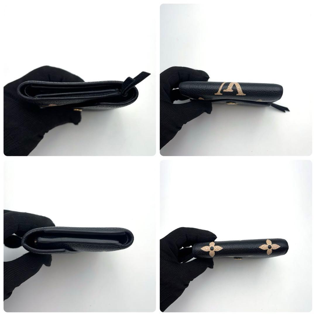 IC搭載　ヴィトン アンプラント ポルトフォイユ ヴィクトリーヌ バイカラー