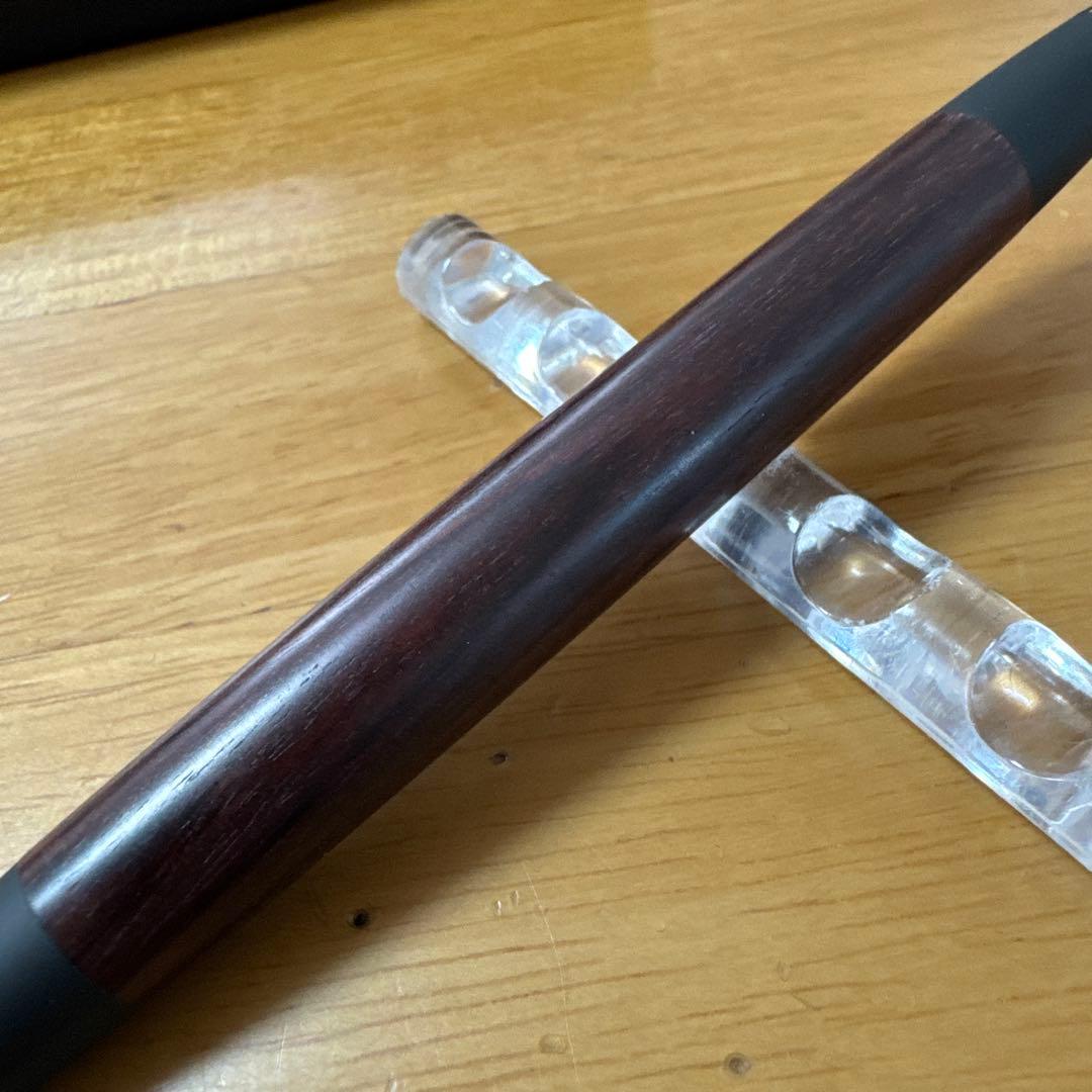 新品 野原工芸 キングウッド ボールペン スタンダード ゴールド金具 SANZO