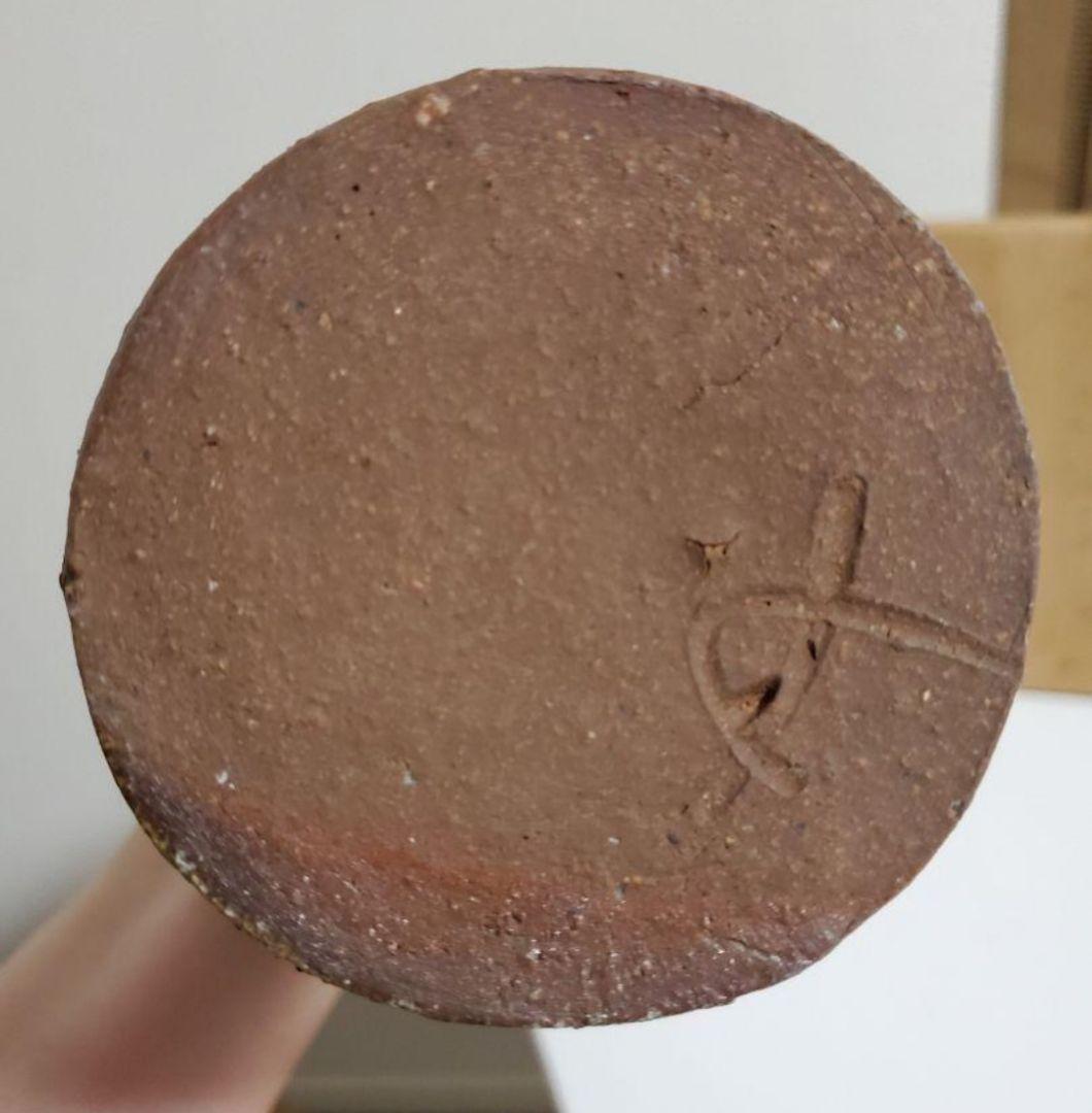 藤原建　備前焼　Bizen ware　花入　vase