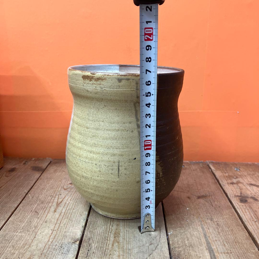 C-壁 茶道具 昇丈作 水指 茶道 陶器 陶磁器 工芸品 美術品 骨董 古道具和