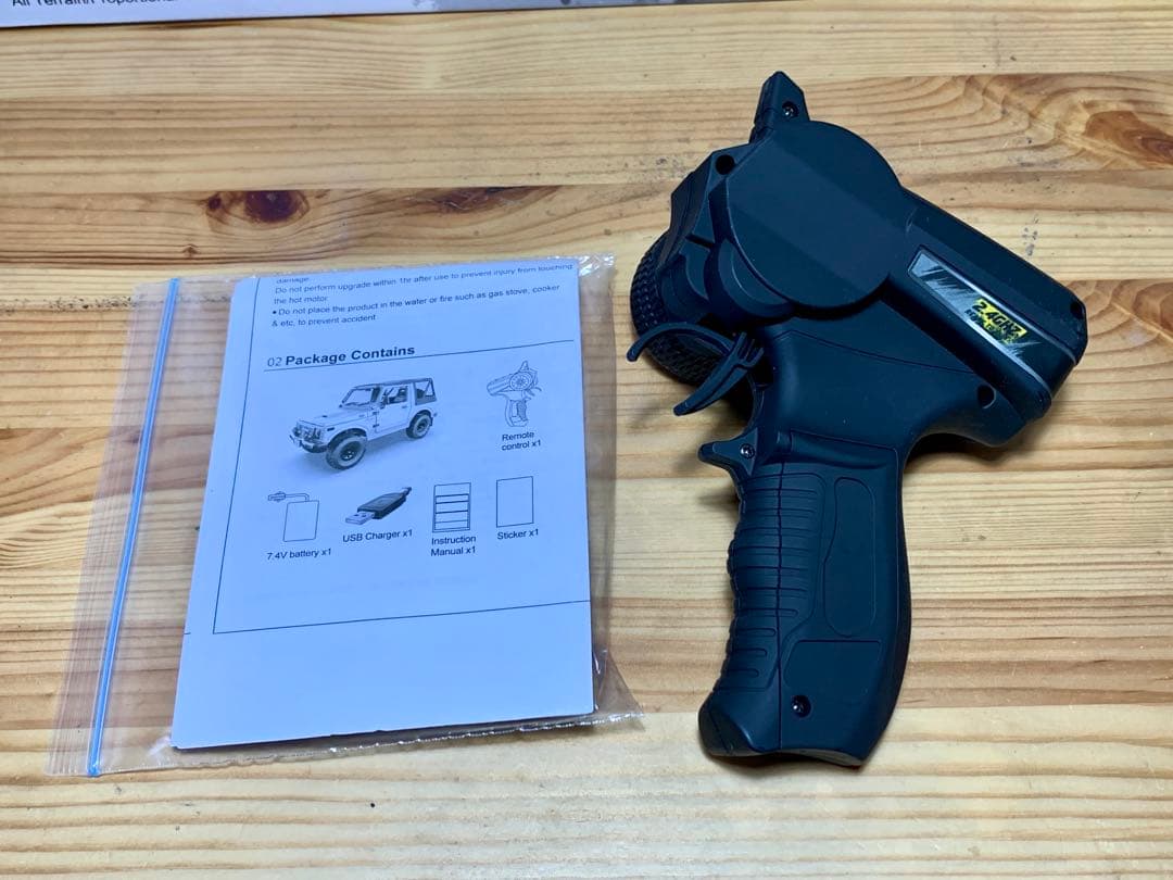 K*N様 LED ドライバー付属 WPL Suzuki Jimny ホワイト ラ