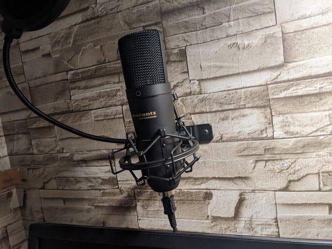 USBコンデンサーマイク マランツプロ MPM2000U　USBマイク