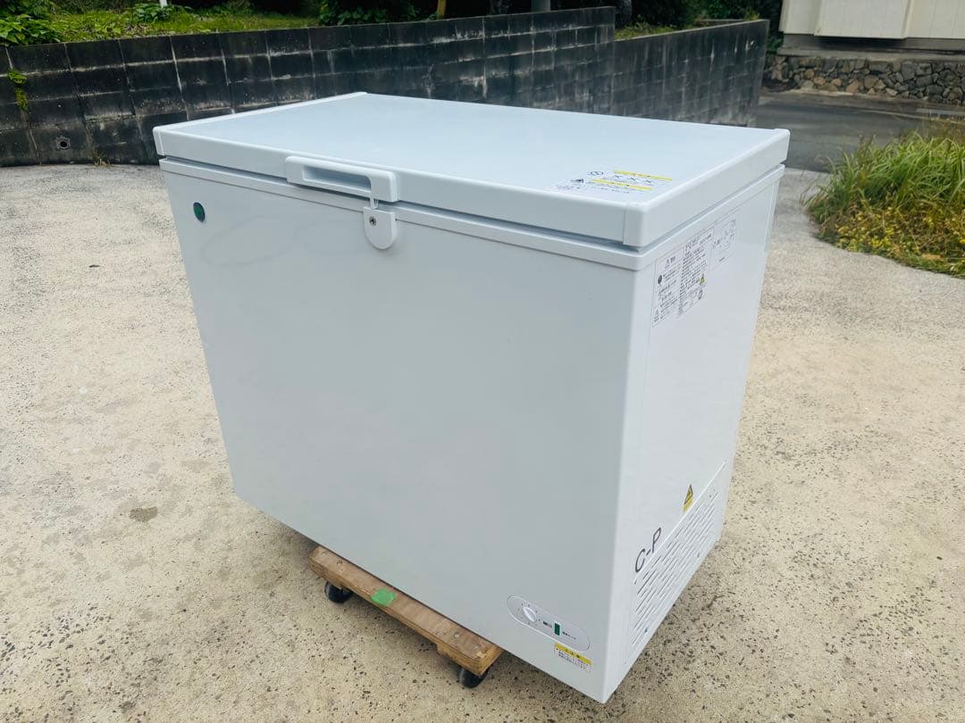 L85★JCM★2022年製 冷凍ストッカー 197L 業務用 中古品 上開き