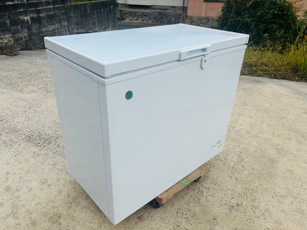 L85★JCM★2022年製 冷凍ストッカー 197L 業務用 中古品 上開き