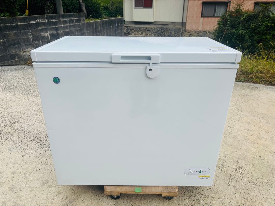 L85★JCM★2022年製 冷凍ストッカー 197L 業務用 中古品 上開き