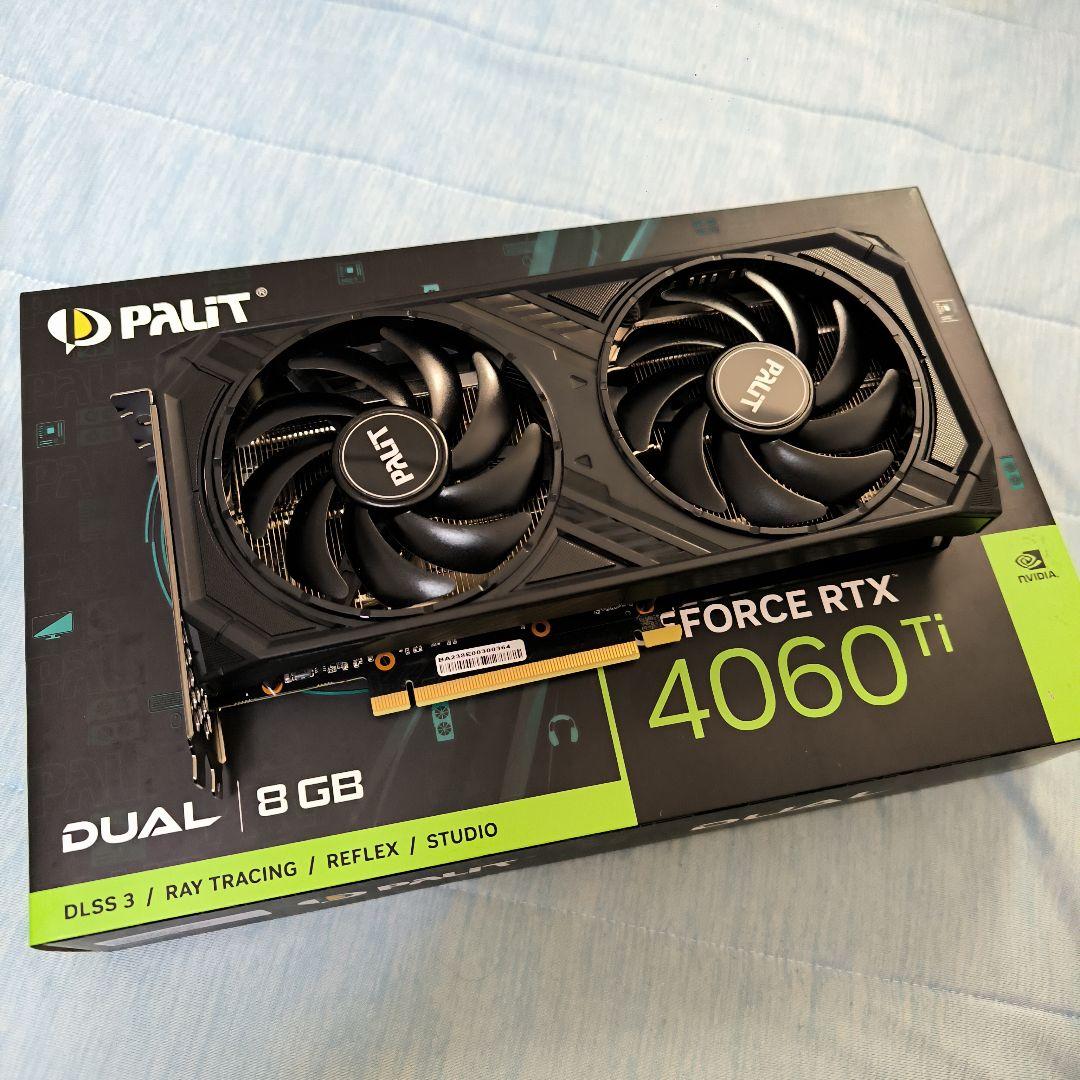RTX4060Ti DUAL 8GB 美品