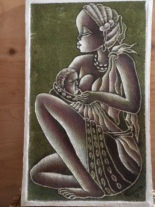 ルワンダの絵画(砂絵)