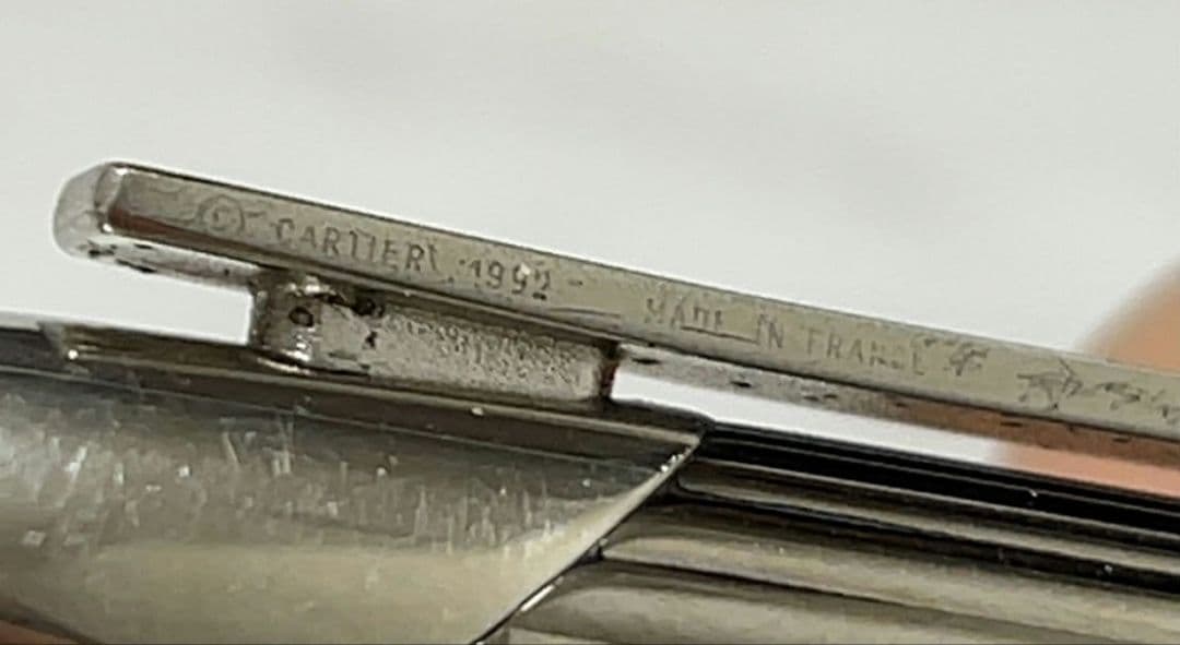 カルティエ cartier ボールペン シルバー トリニティ コレクションに！