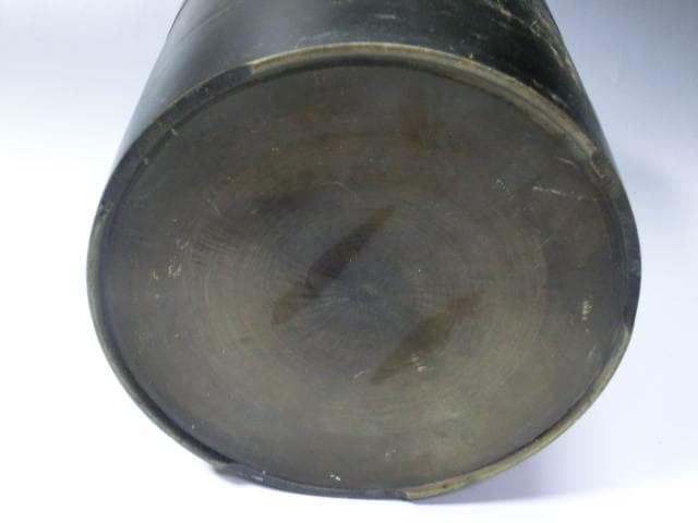 火鉢■手あぶり 古い銅製 花唐草 落成紀念 火器 古民具 古道具 古美術■