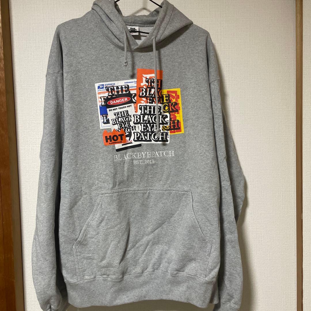 BLACKEYE PATCH ロゴ　パーカー