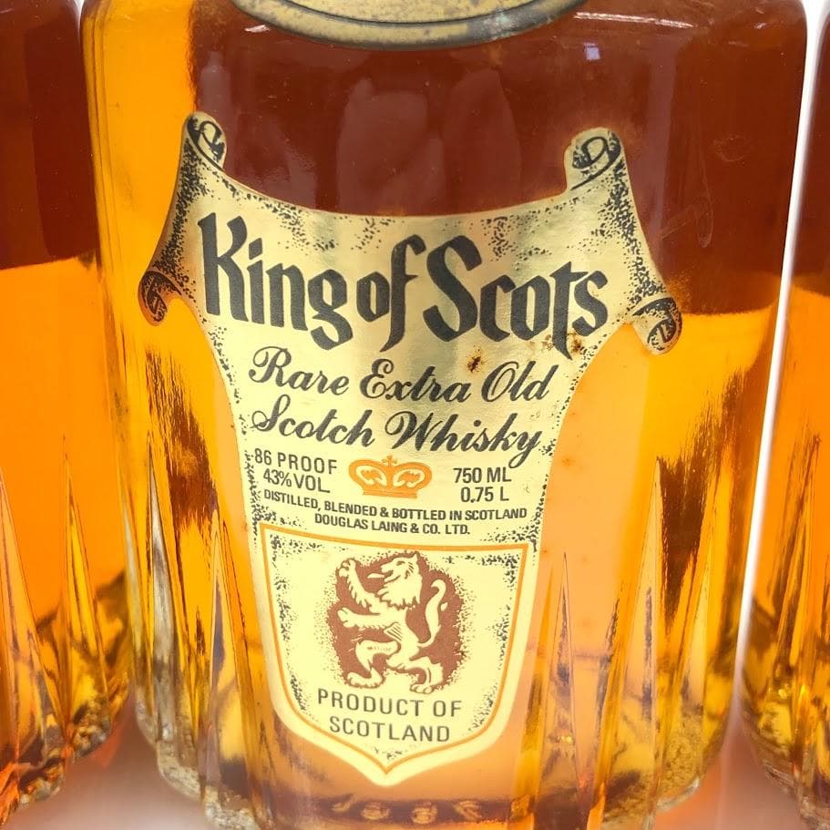 未開栓 King of Scots キングオブスコッツ 750ml 43％セット