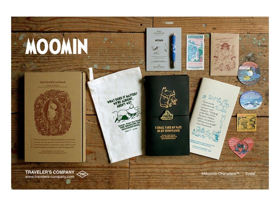 【新品未開封】トラベラーズノート 限定セット MOOMIN パパの思い出