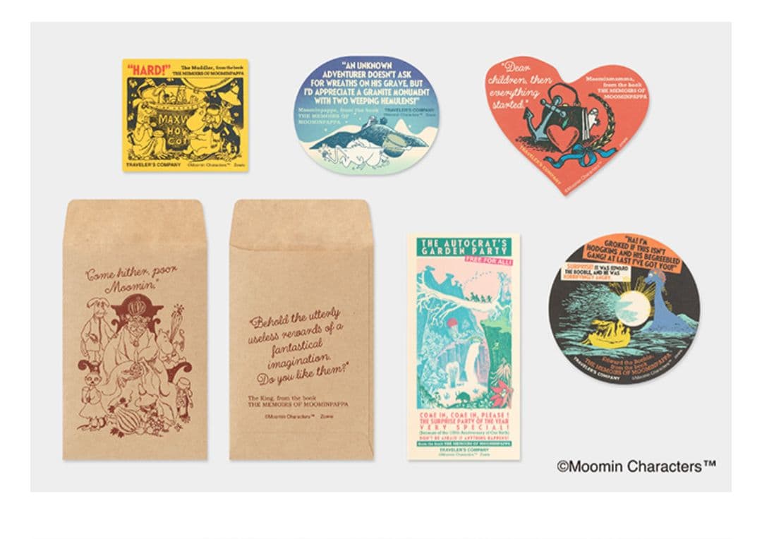 【新品未開封】トラベラーズノート 限定セット MOOMIN パパの思い出