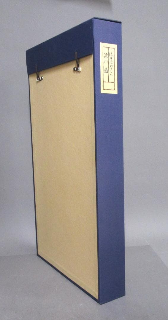 日本画 渋川矗(なおし)［ほそば のぎく］細葉野菊(別名：紀州菊) 高級額装