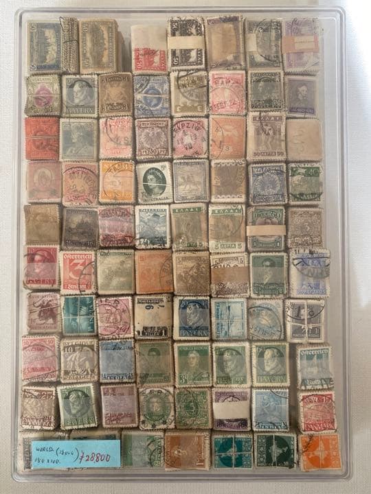 使用済み外国切手　バンドル　(ワールド)①