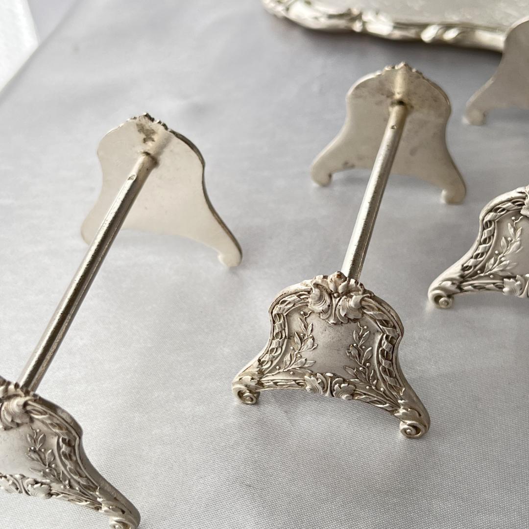 【仏蘭西】 ルイ16世様式 ナイフレスト / カトラリーレスト 6個組