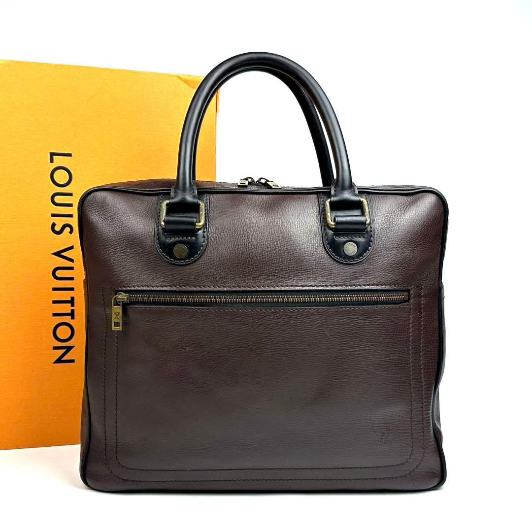 kouルイヴィトン ユタ ユーロン M92532 ビジネスバッグ レザー