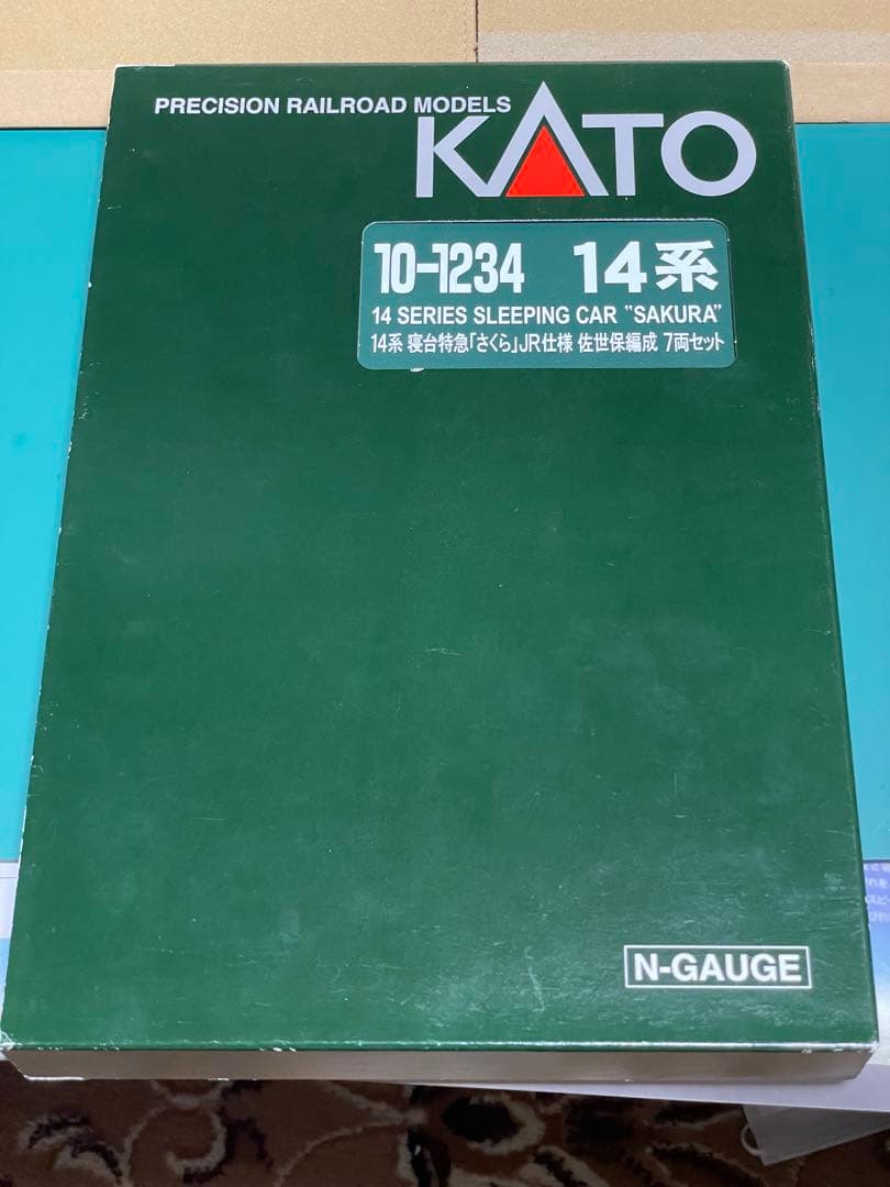 KATO 10-1234 14系寝台特急さくらJR仕様佐世保編成7両セット