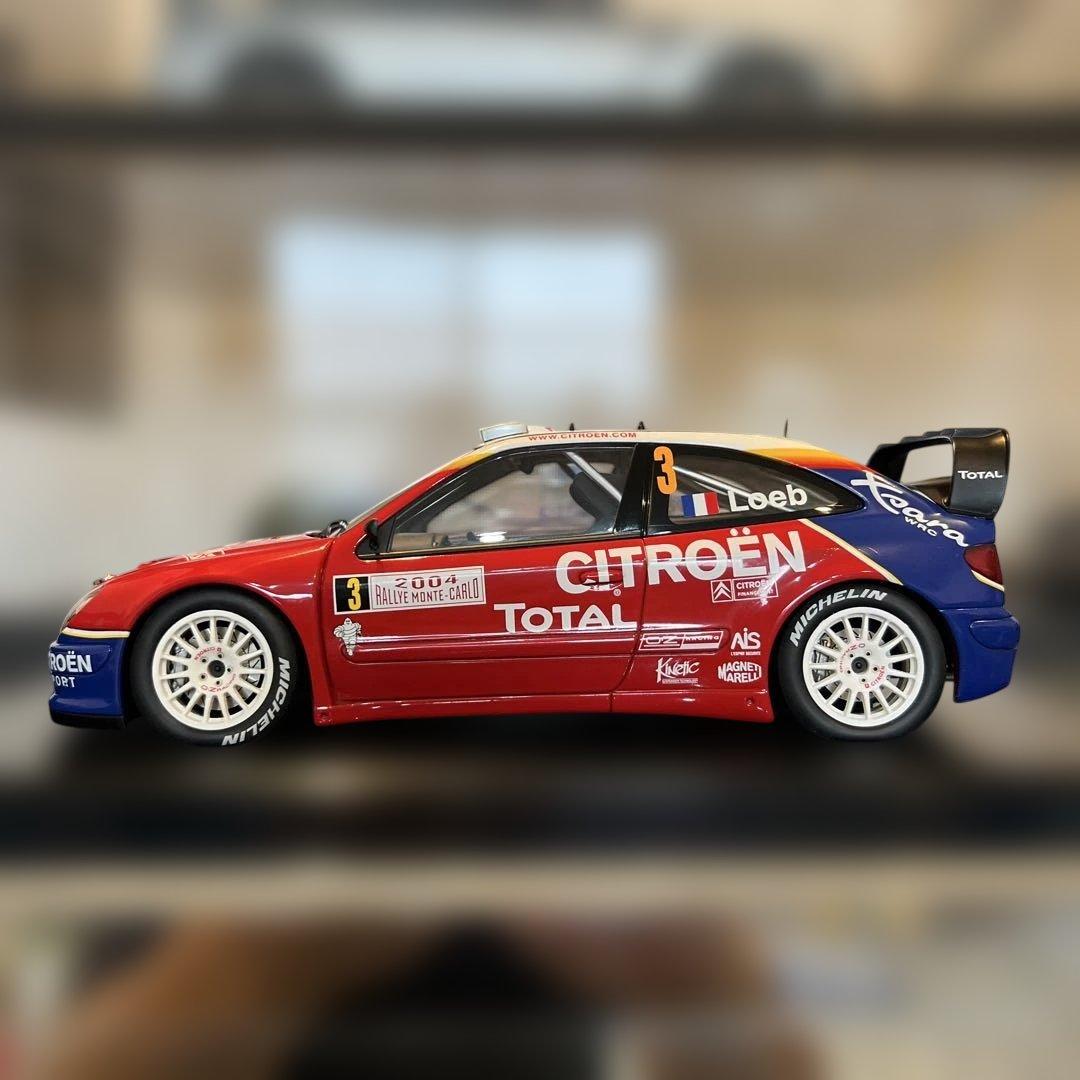 オートアート1/18 2004シトロエンクサーラWRC セバスチャンローブ