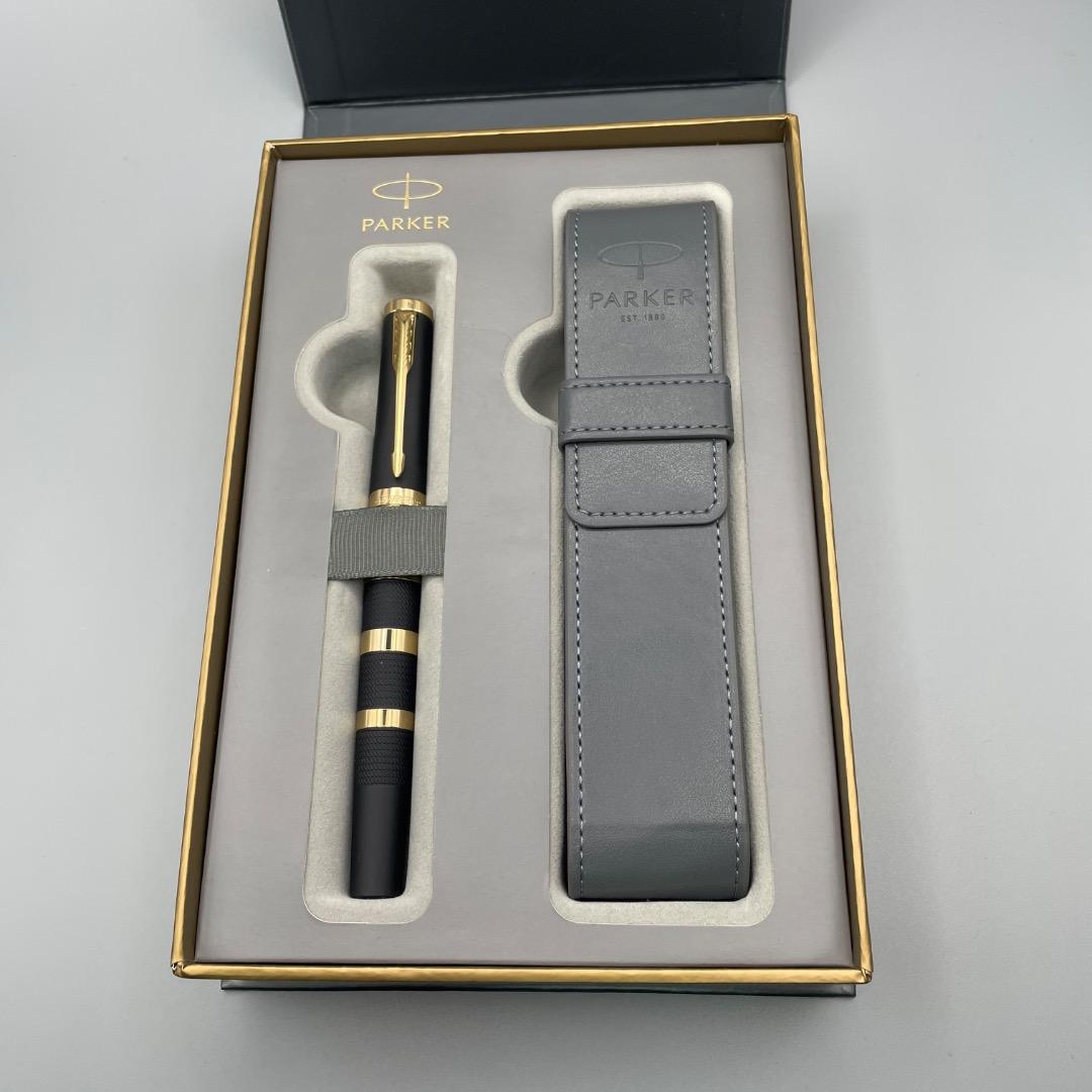 パーカー PARKER 万年筆 インジェニュイティ ブラックラバー&メタルGT