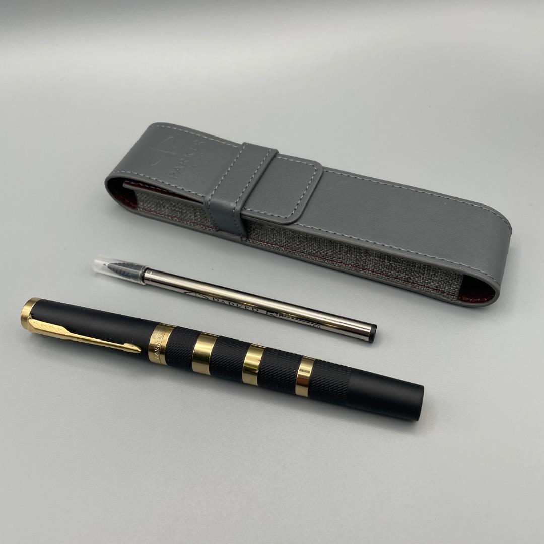 パーカー PARKER 万年筆 インジェニュイティ ブラックラバー&メタルGT