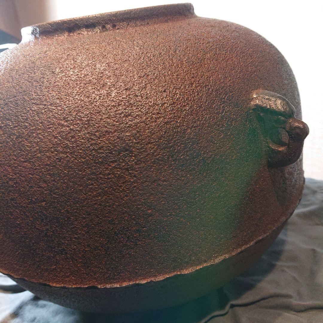 茶道具 鉄製 茶釜