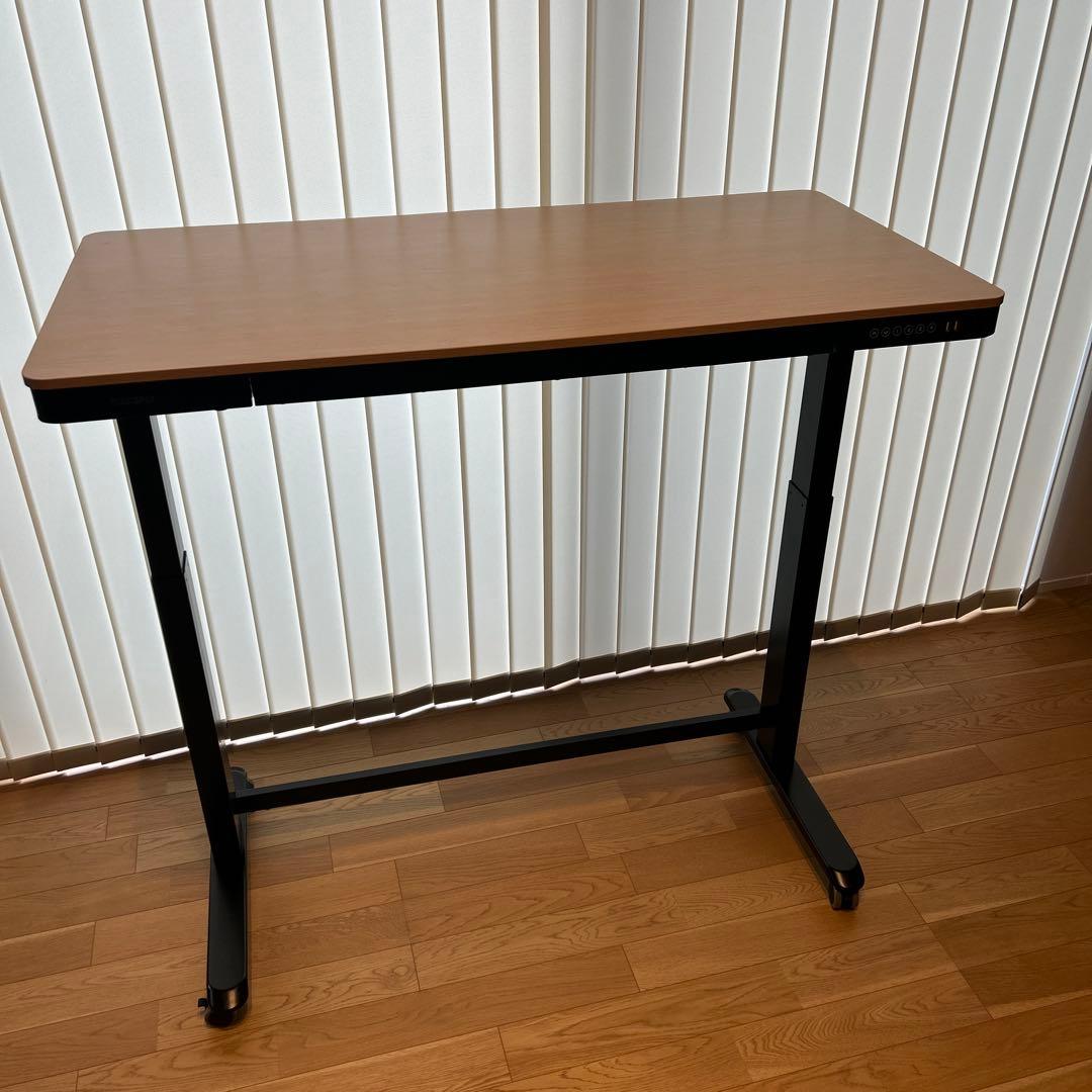 (送料込み)FLEXISPOT EG8 キャスター付き 電動昇降デスク