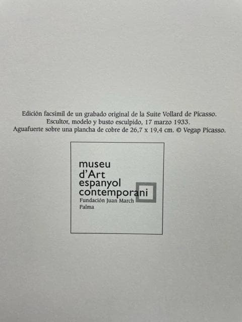 額装品/Malaga Escultor （パブロ ピカソ）/ポスター