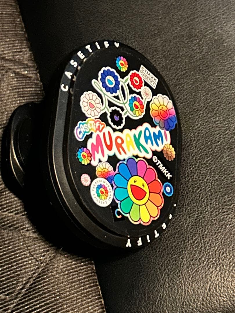 CASETiFY 村上隆デザイン iPhone フラワーステッカーマニ 車載