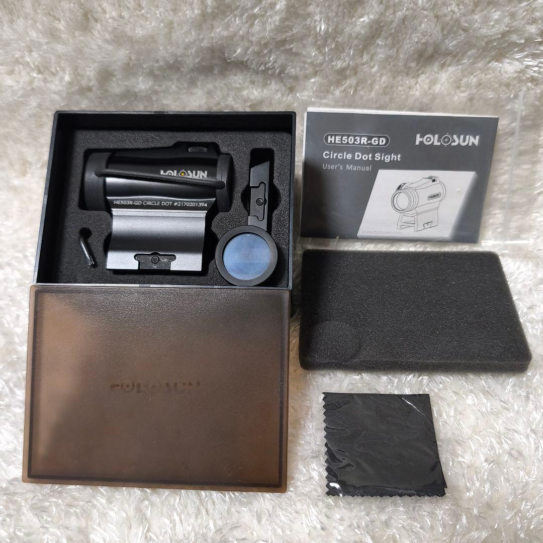 ピ*ス様 HOLOSUN HS503R-GD ドットサイト ホロサン