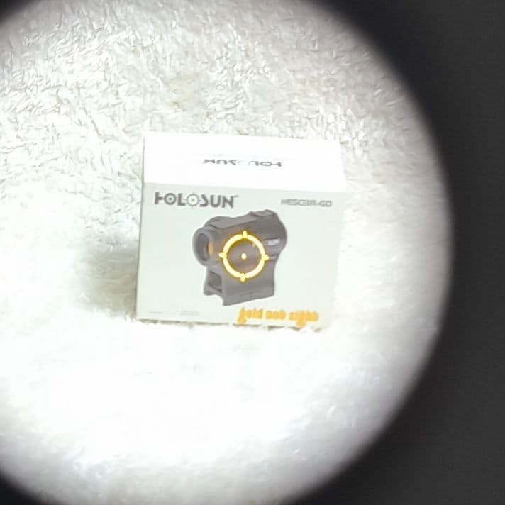 ピ*ス様 HOLOSUN HS503R-GD ドットサイト ホロサン