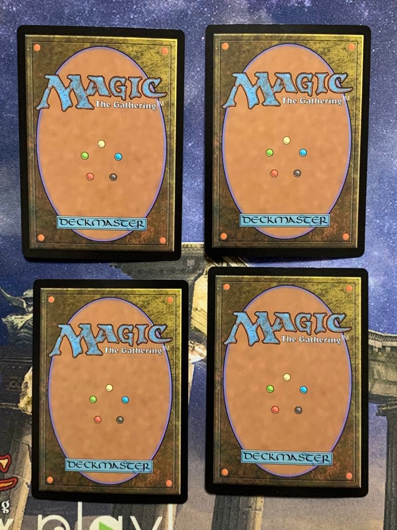 MTG 三歩先 Three Steps Ahead 拡張　foil 4枚　英語