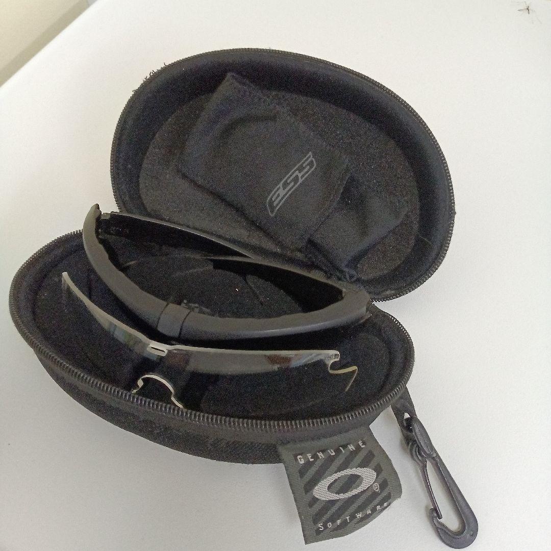 ESS ブラック ゴーグル クリア・スモークレンズ付き