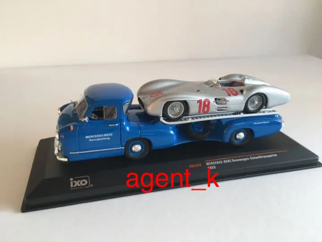 IXO 1/43 メルセデス　ベンツ レーシング　トランスポーター 1955