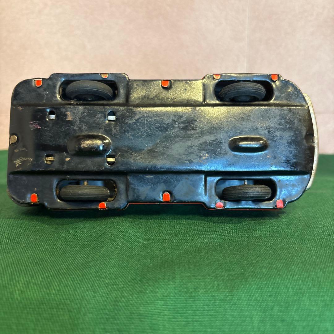 ブリキ　アニマル消防車　昭和レトロ