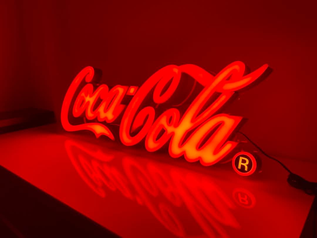 【値下げ】即購入OK 新品未使用品　コカ・コーラLEDサインライト