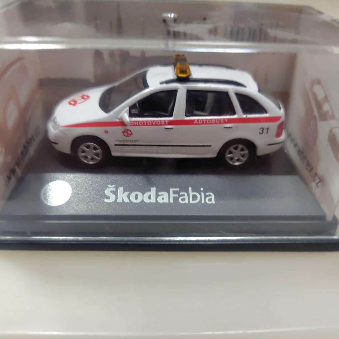 Škoda Fabia ② ミニカーセット 1/72