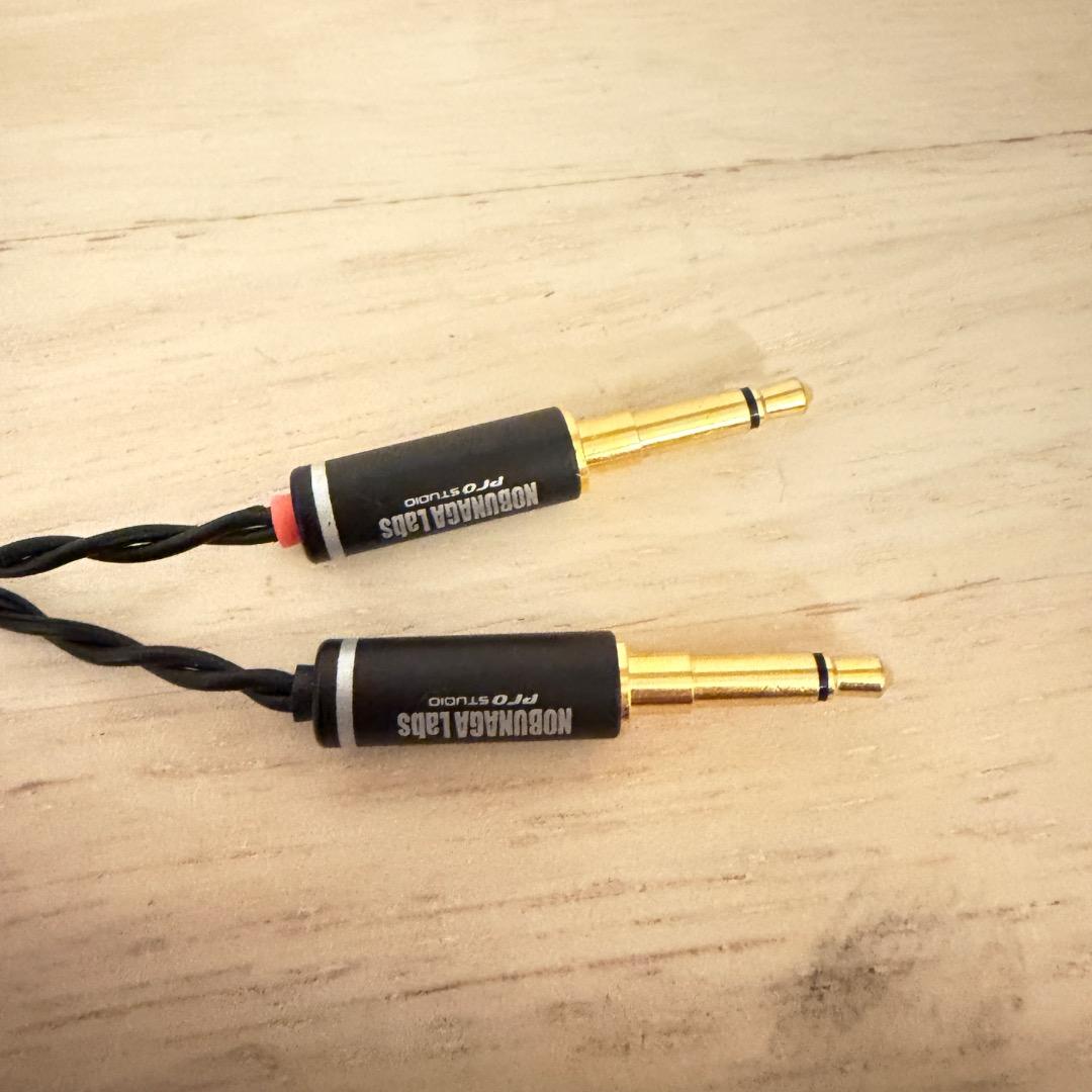 NOBUNAGA Labs 霧降 ヘッドホンケーブル 4.4mm/3.5mm×2