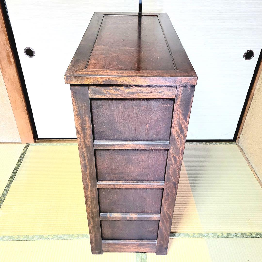 10/31締め】松本民芸家具 ミズメザクラ A型 シューズボックス