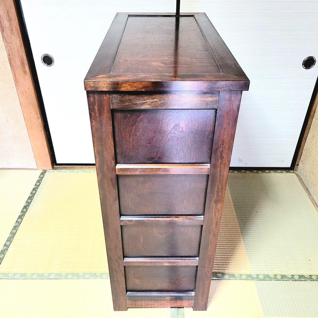 10/31締め】松本民芸家具 ミズメザクラ A型 シューズボックス