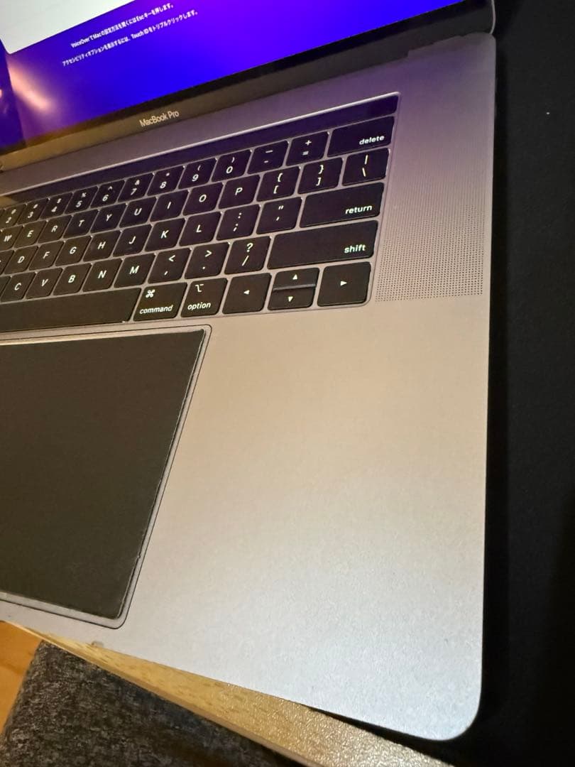 MacBook本体 MacBook Pro 15-inch 2018 i9 32GB 1TB 15