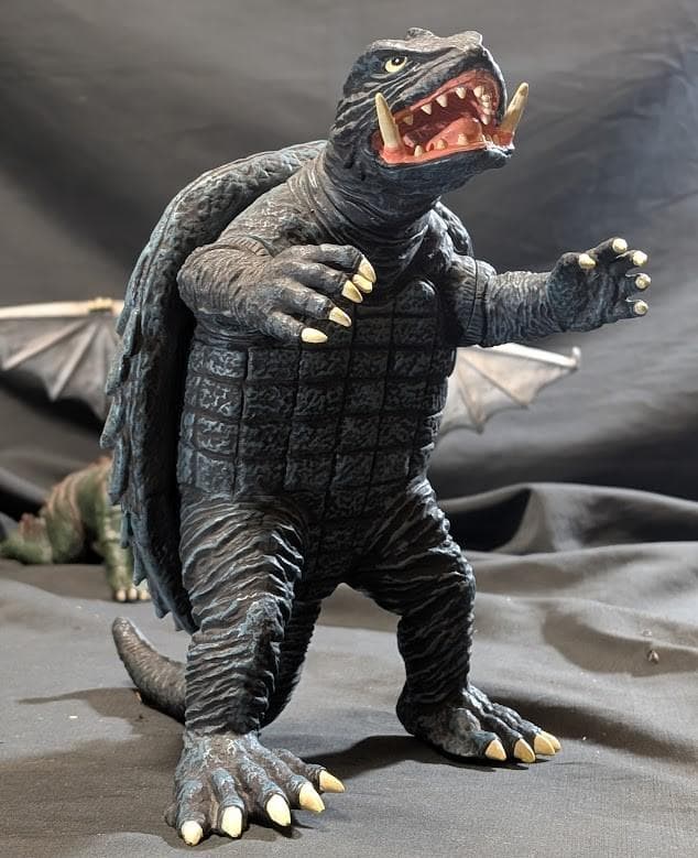 昭和ガメラ＆ギロン＆宇宙ギャオス（エクスプラス）ソフビフィギュア３体セット