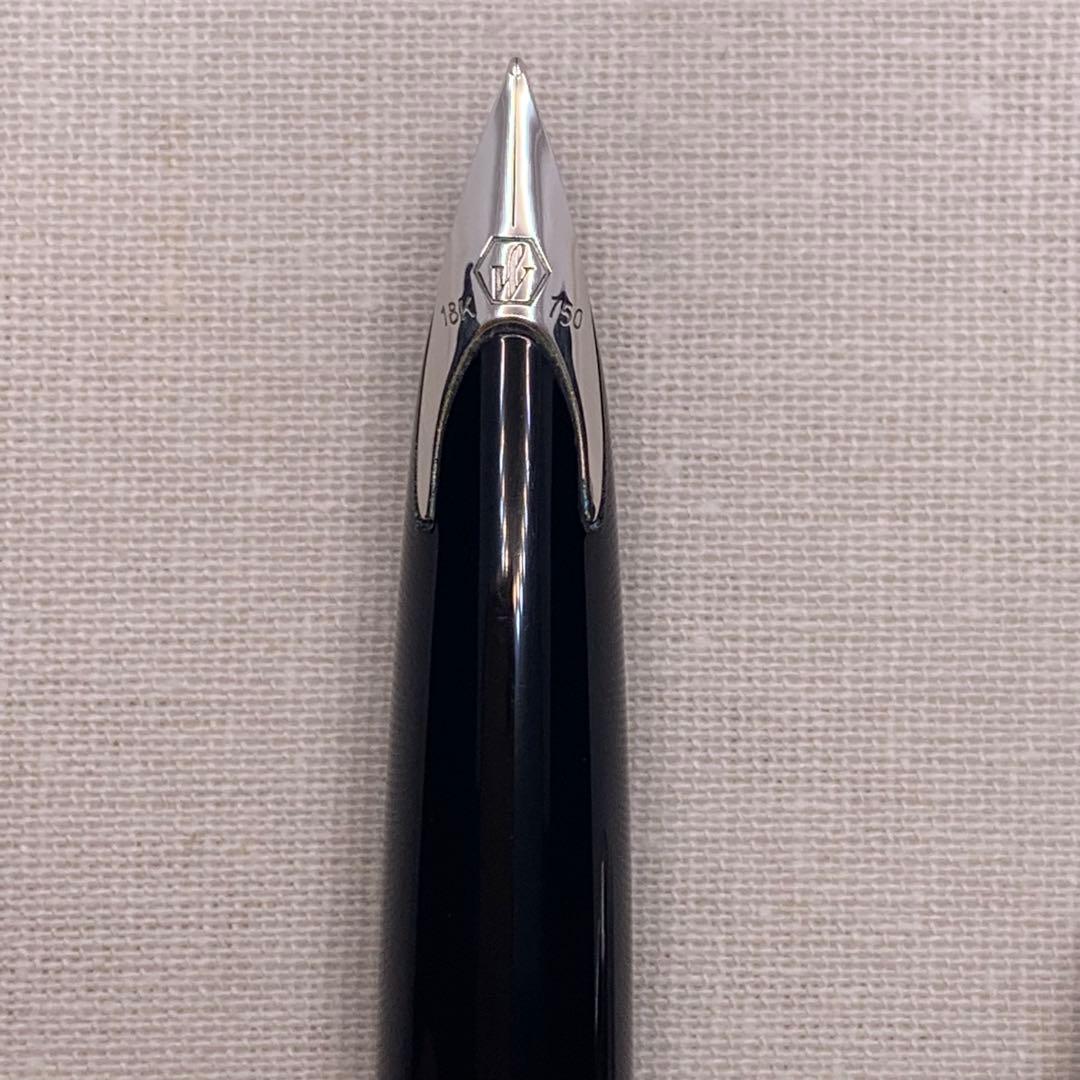 【限定品】ウォーターマン　カレン カーフスキン革巻き　万年筆　18K 字幅F