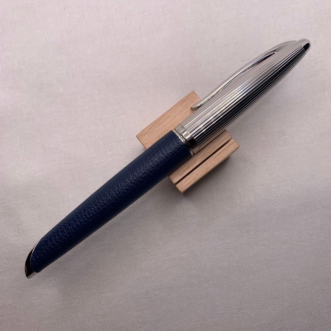 【限定品】ウォーターマン　カレン カーフスキン革巻き　万年筆　18K 字幅F